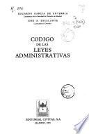 Código de las leyes administrativas