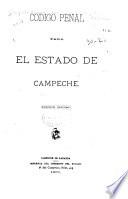 Código penal para el estado de Campeche