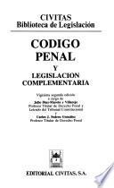 Código penal y legislación complementaria