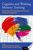 Cognitive and Working Memory Training