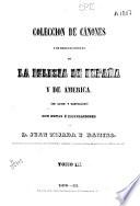 Coleccion de cánones de la iglesia española