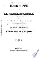 Coleccion de cánones de la iglesia española