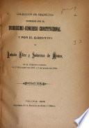 Colección de decretos y ordines del congreso del estado libre y soberano de México