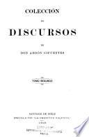 Colección de discursos de don Abdón Cifuentes ...