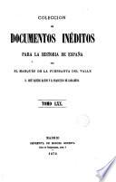 Colección de documentos inéditos para la historia de España [ed.] por M. Fernandez Navarrete [and others].