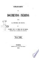 Coleccion de documentos ineditos para la historia de Espana