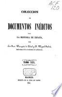 Colección de documentos inéditos para la historia de España