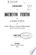 Coleccion de documentos inéditos para la historia de Espana