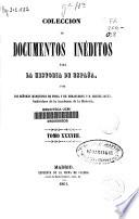 Colección de documentos inéditos para la historia de España