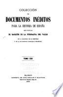 Colección de documentos inéditos para la historia de España
