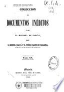 Colección de documentos inéditos para la historia de España