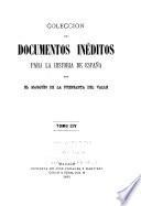 Colección de documentos inéditos para la historia de España