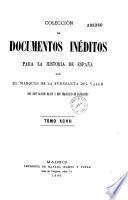 Coleccion de documentos ineditos para la historia de Espana