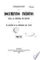 Coleccion de documentos ineditos para la historia de Espana