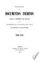 Colección de documentos inéditos para la historia de España