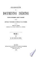 Colección de documentos ineditos relativos al descubrimiento