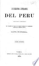 Colección de documentos literarios del Perú