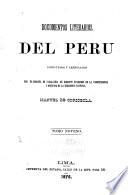 Coleccion de documentos literarios del Peru