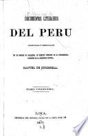 Colección de documentos literarios del Perú