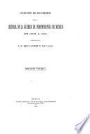 Coleccion de documentos para la historia de la guerra de independencia de Mexico de 1808 a 1821