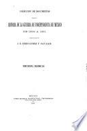 Coleccion de documentos para la historia de la guerra de independencia de Mexico de 1808 a 1821