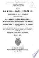 Coleccion de las leyes, decretos y declaraciones de las Cortes