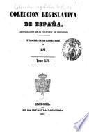 Coleccion de las leyes, decretos y declaraciones de las Cortes