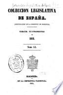 Coleccion de las leyes, decretos y declaraciones de las Cortes