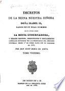 Coleccion de las leyes, decretos y declaraciones de las Cortes