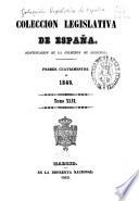 Coleccion de las leyes, decretos y declaraciones de las Cortes