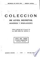 Colección de las leyes y decretos expedidos por los supremos poderes legislativo, conservador y ejecutivo