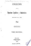 Colección de leyes, decretos, acuerdos y resoluciones