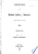 Colección de leyes, decretos, acuerdos y resoluciones