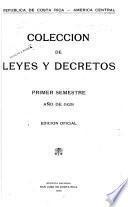 Colección de leyes, decretos, acuerdos y resoluciones