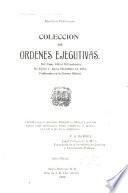 Colección de leyes, decretos y resoluciones emanados de los poderes legislativo y ejecutivo de la républica
