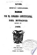 Colección de leyes, decretos y resoluciones