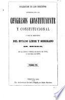 Colección de los deceetos espedidos por los Congresos Constituyente y Constitucional y por el Ejecutivo del Estado libre y soberano de México