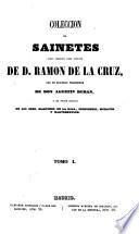 Coleccion de sainetes