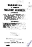 Colección de sermones panegíricos originales: (1849. 352, 8 p.)