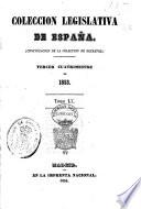 COLECCION LEGISLATIVA DE ESPANA CONSTITUTION DE LA COLLECTIONI DE DECRETOS