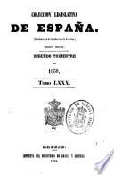 Colección legislativa de España