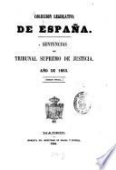 Coleccion legislativa de España
