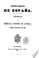 Coleccion legislativa de España