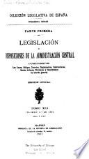 Colección legislativa de España ...