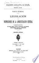 Colección legislativa de España ...