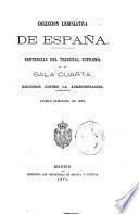 Coleccion legislativa de España