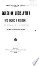 Colección legislativa