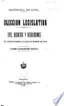 Colección legislativa
