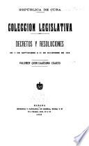 Colección legislativa