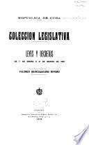 Colección legislativa